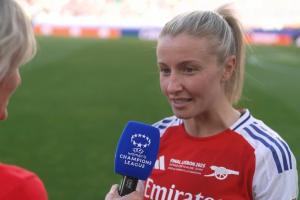 百家乐官网-阿森纳女足队长：上半场浪费机会，但只要下半场再来1次就够了